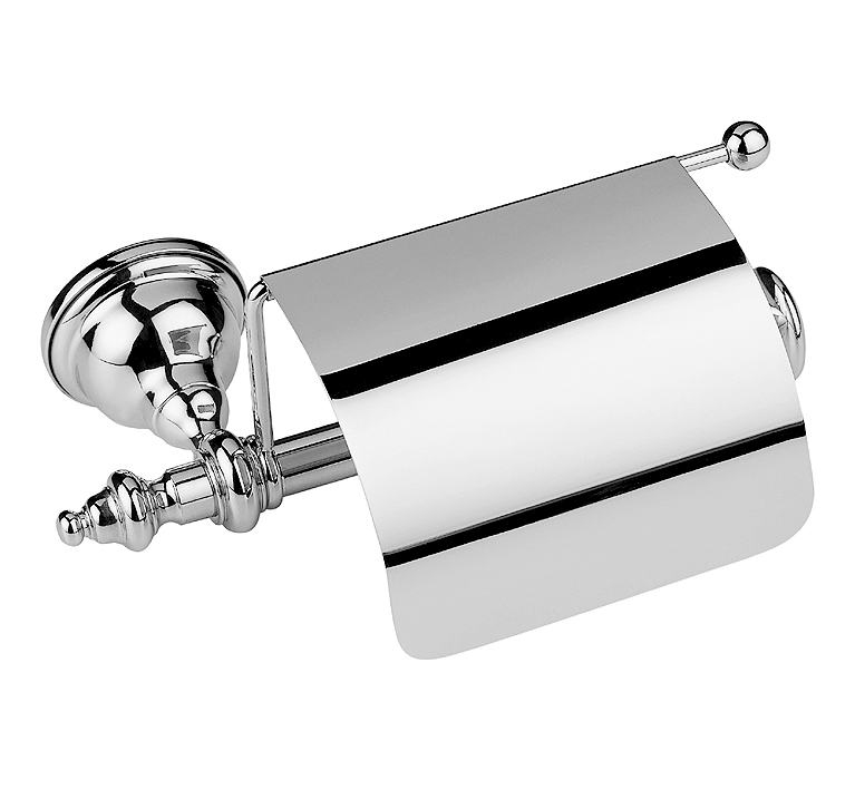 DIBL'accessoires Messing-Toilettenpapierhalter mit Deckel