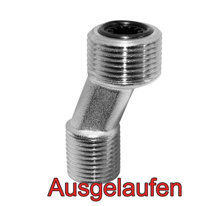 DIBL'fix S-Anschluss ½"-Außengewinde x ¾"-Außengewinde, mit Schalldämpfer