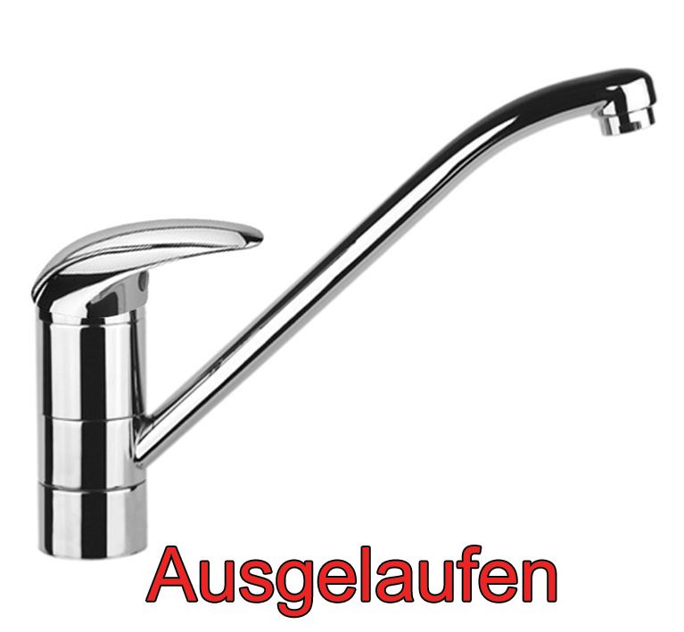 DIBL'design Einhebel-Spültischbatterie mit schwenkbarem Profilauslauf, mit erhöhtem Körper