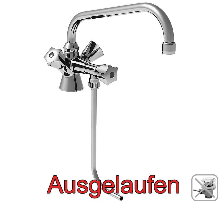 DIBL'med Zweigriff-Spülthekenbatterie für ein Spülbecken, ohne Ablaufzubehör